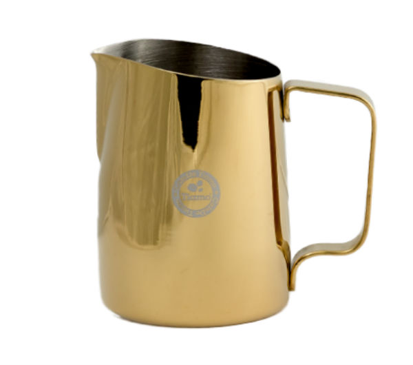 Tapered Milk Pitcher 450ml - metallic gold